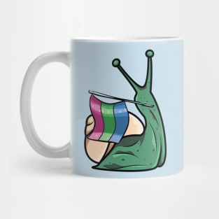 Pride Snail - Polysexual Mug